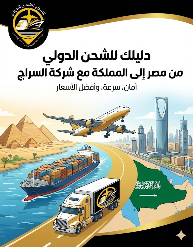الشحن من مصر للسعودية